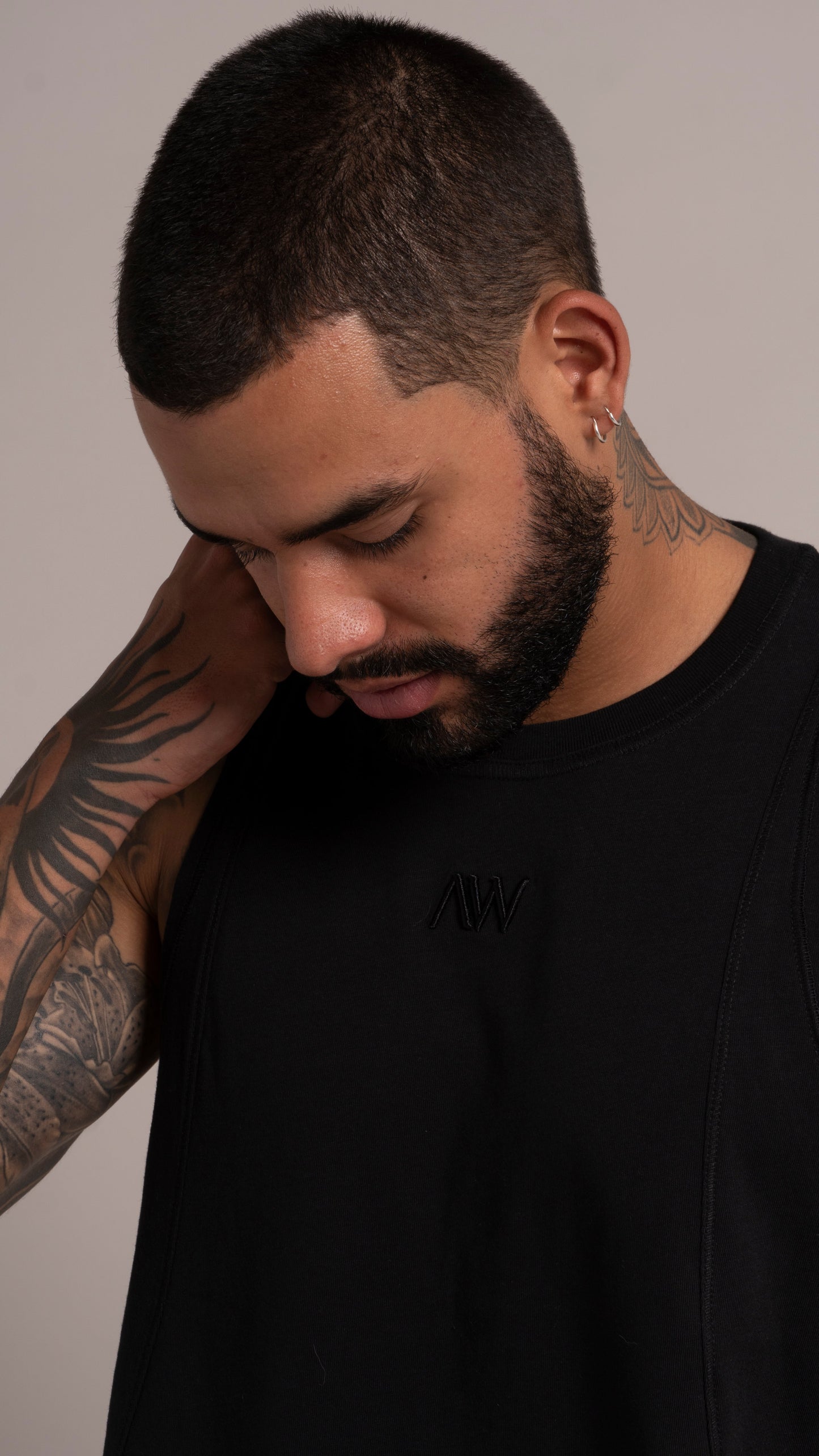 Classic Tank Men Negro