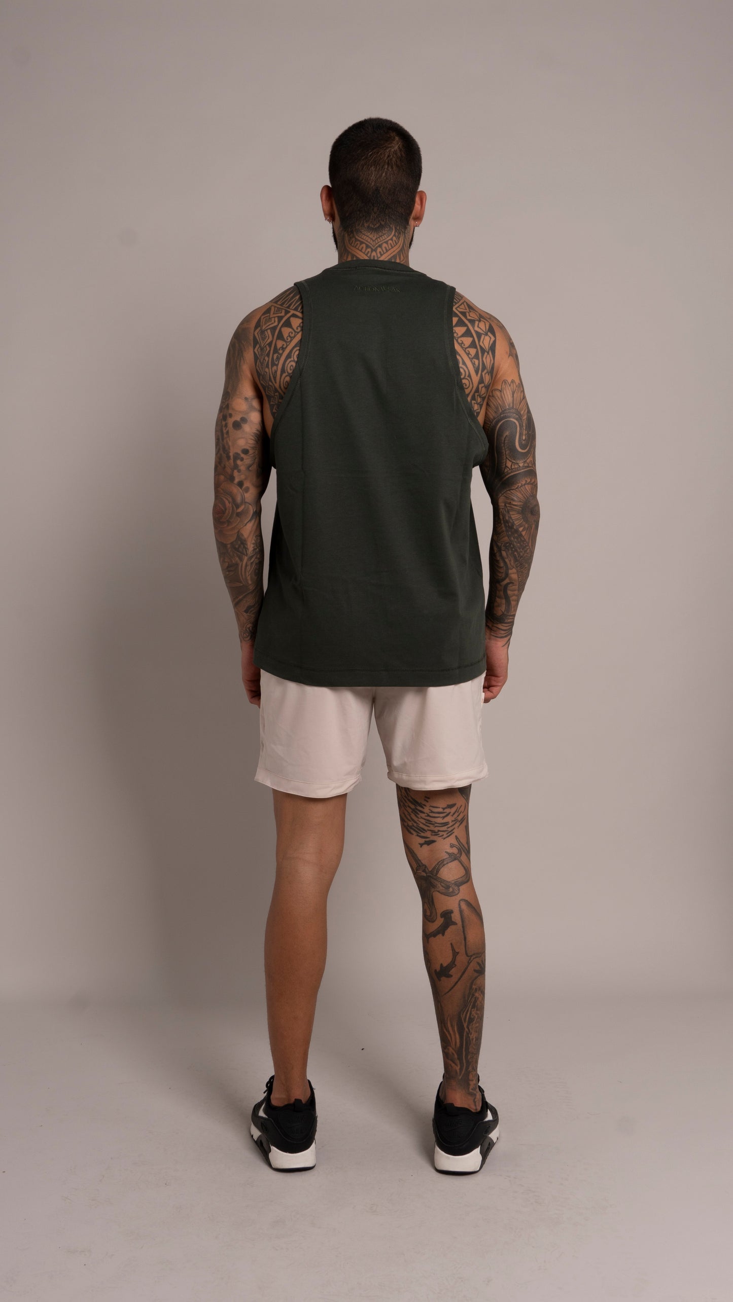 Classic Tank Men Verde militar