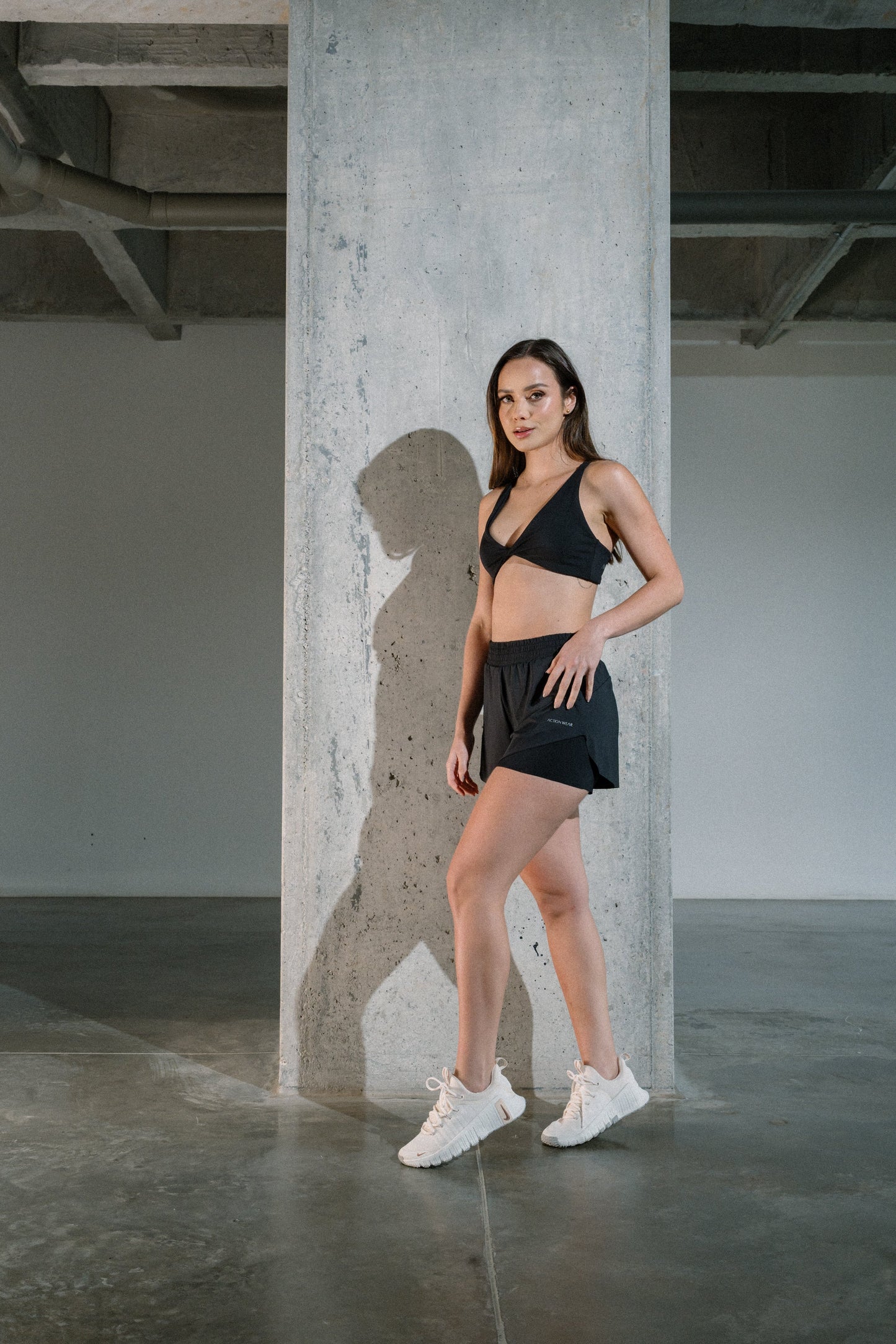 Ballerina sport bra Negro