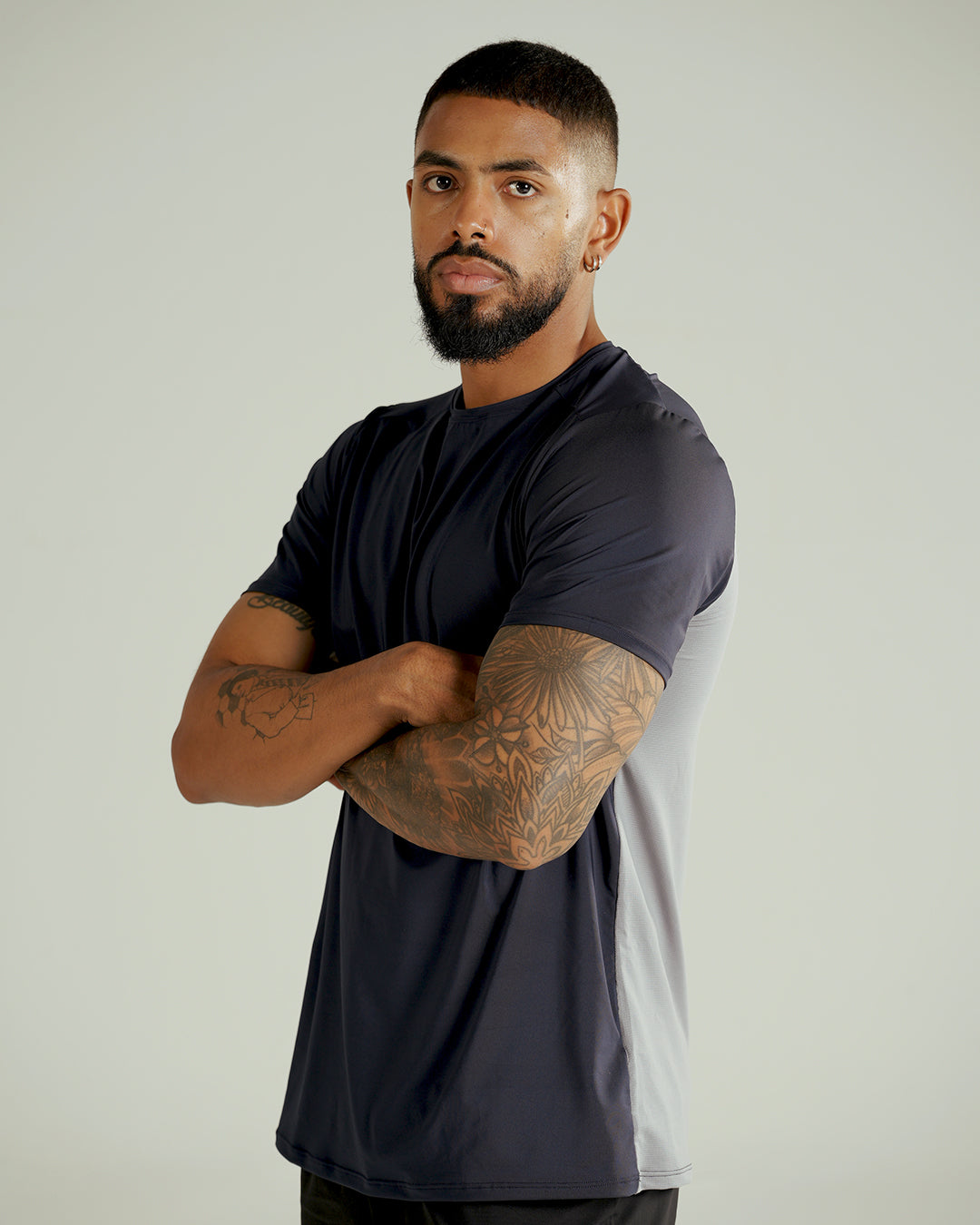Crimson men short sleeve t shirt Navy