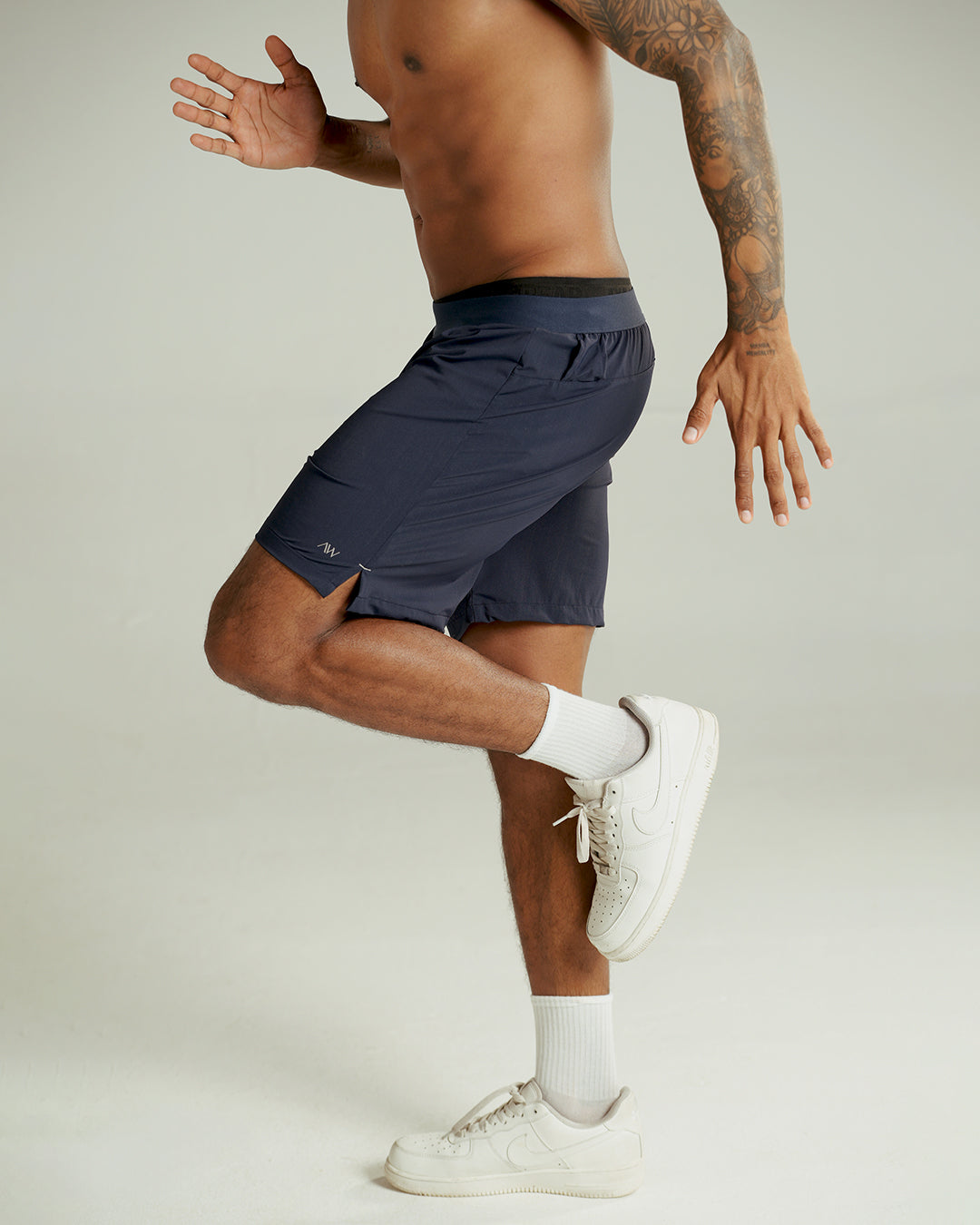 Crimson short men Navy
