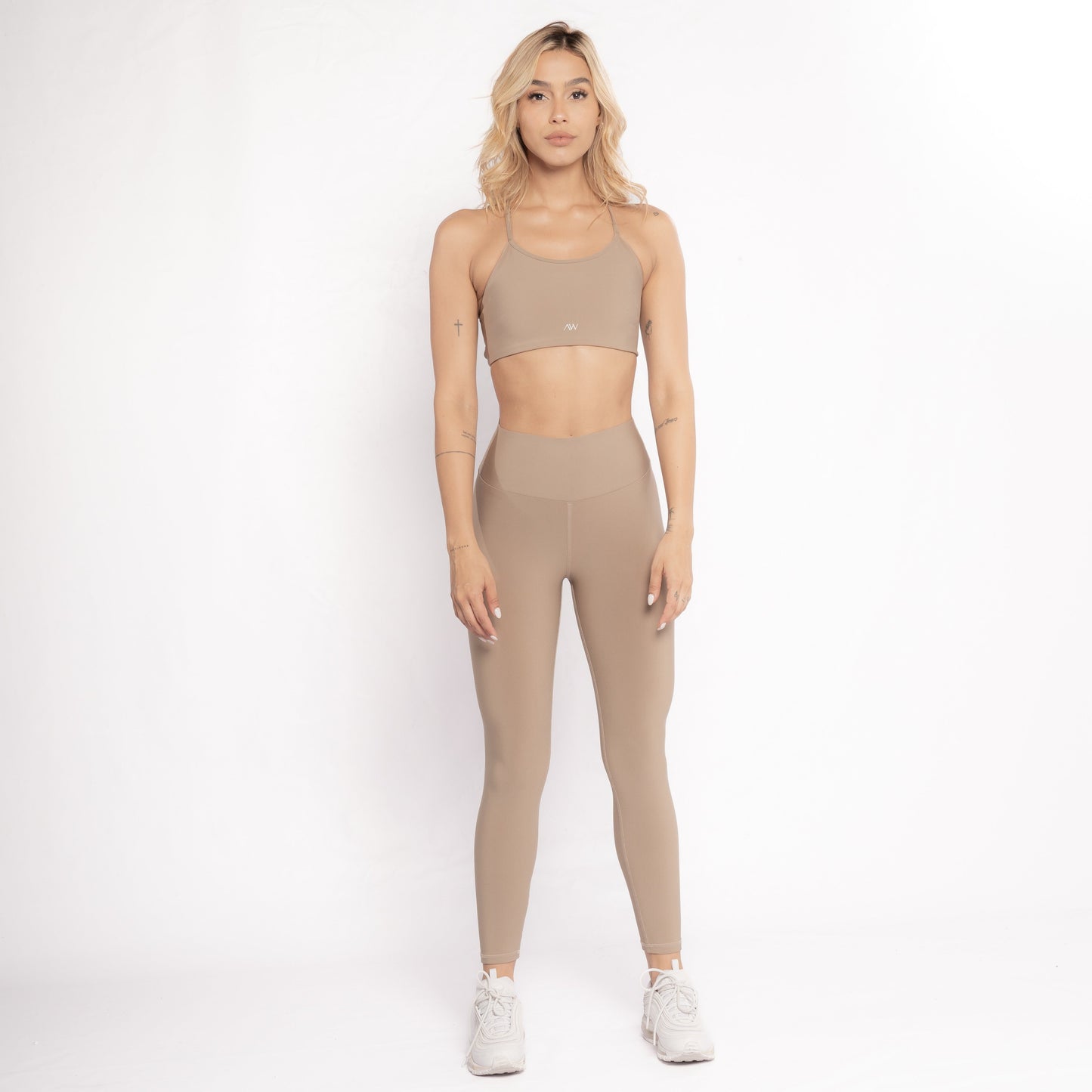 Strappy Bra Latte Brooklyn