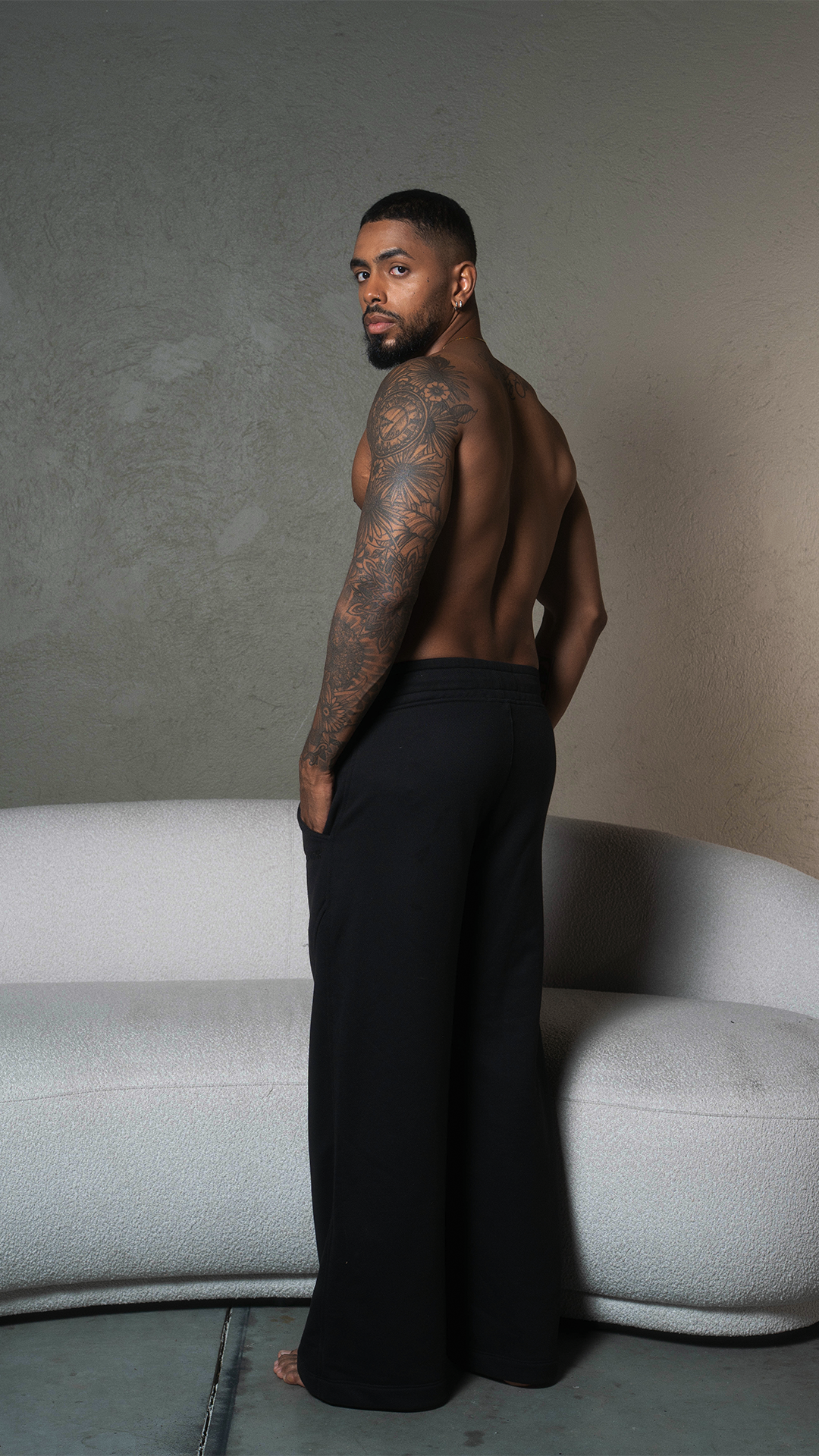 Ultra Straight Leg Men Negro