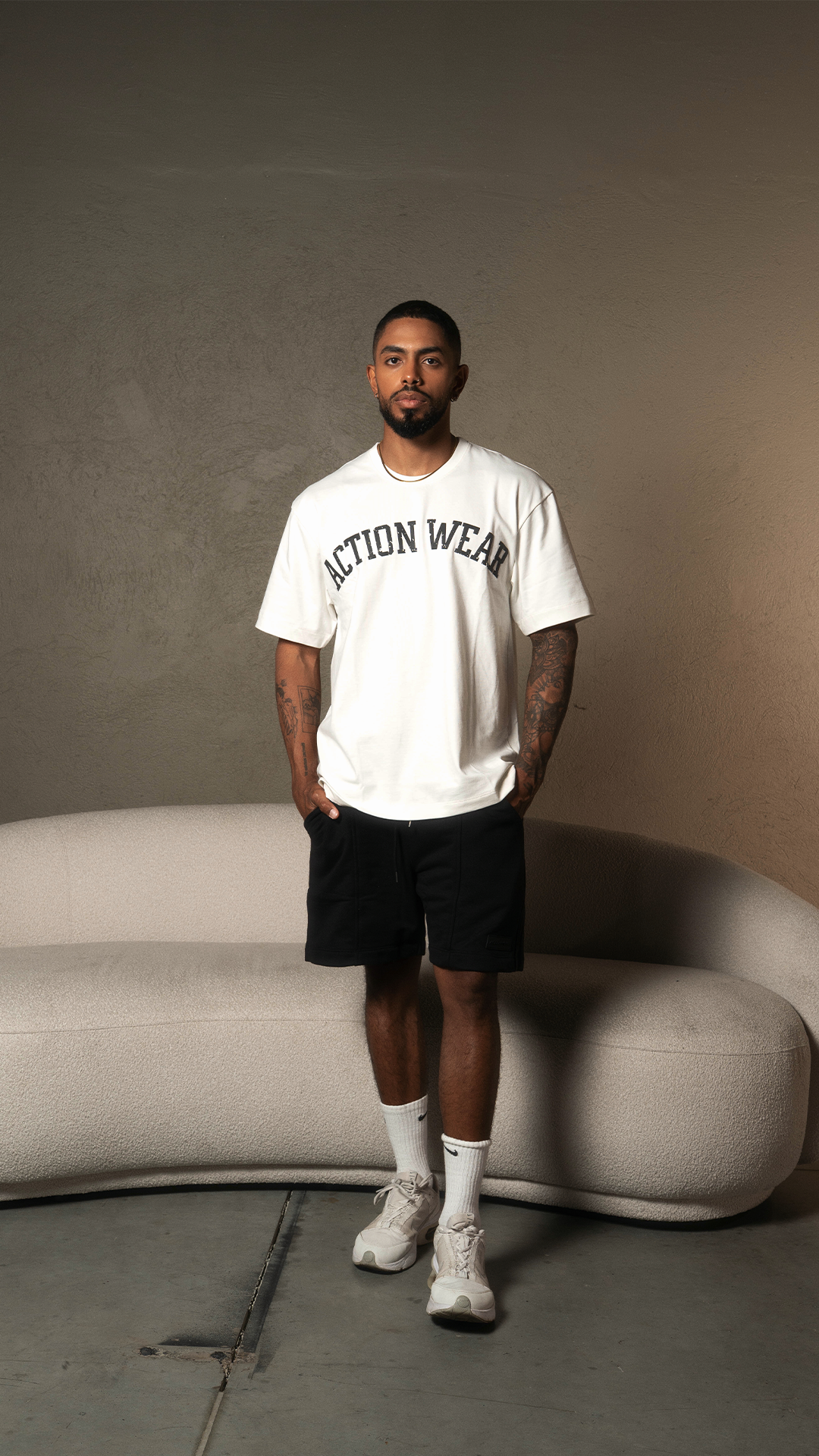 Basic Short Men Negro