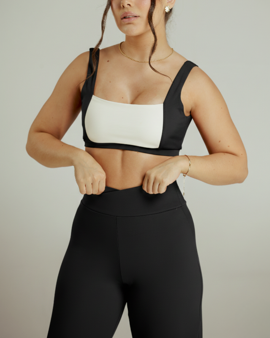 CurveUp Crossover Leggings Negro