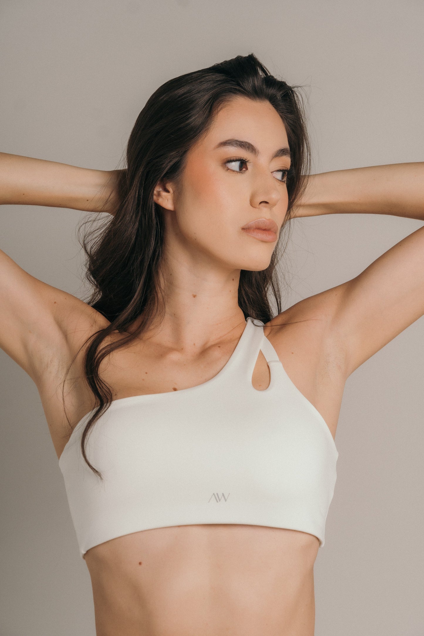 One shoulder sport bra Crudo
