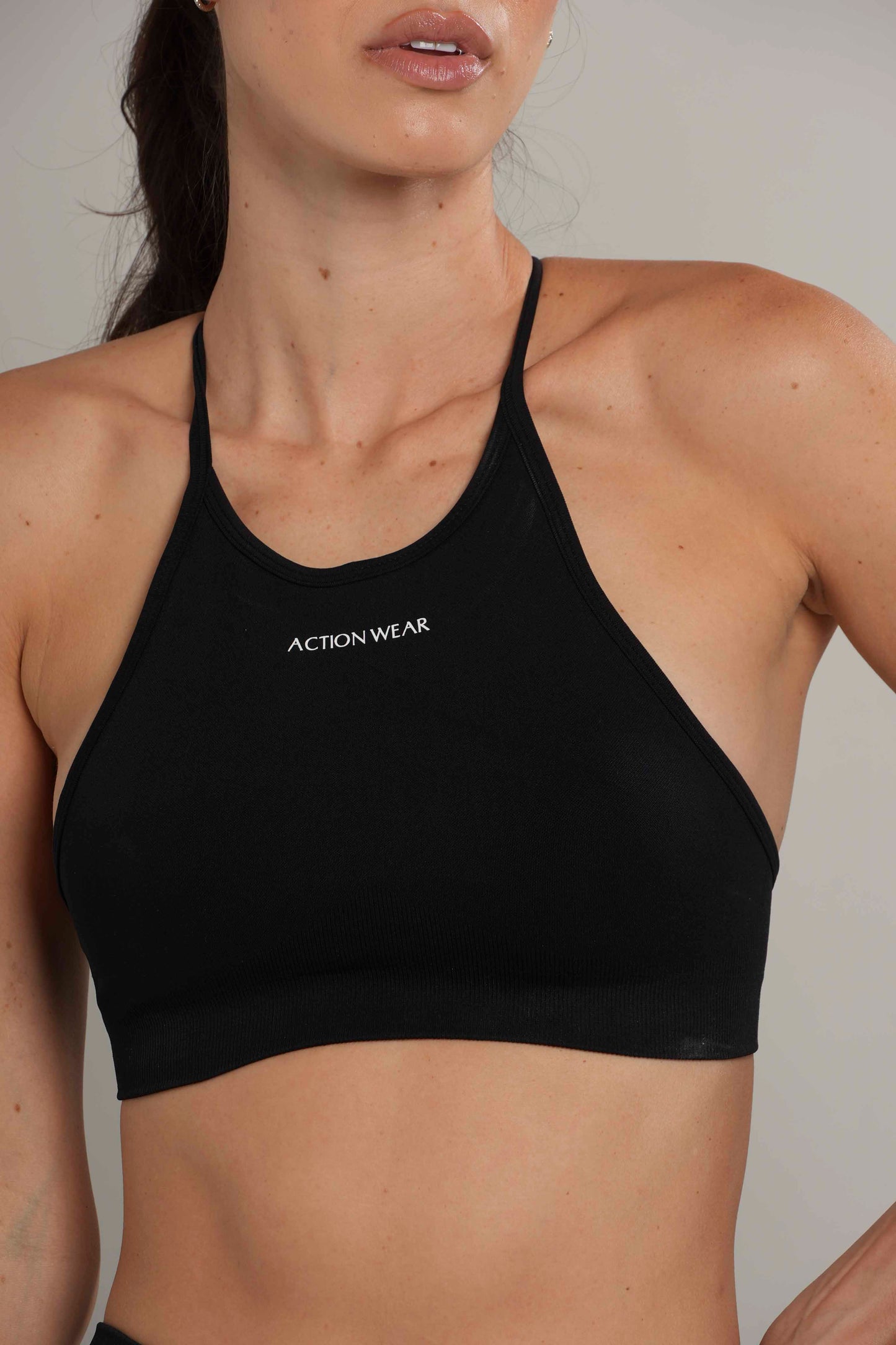 Racerback seamless Negro