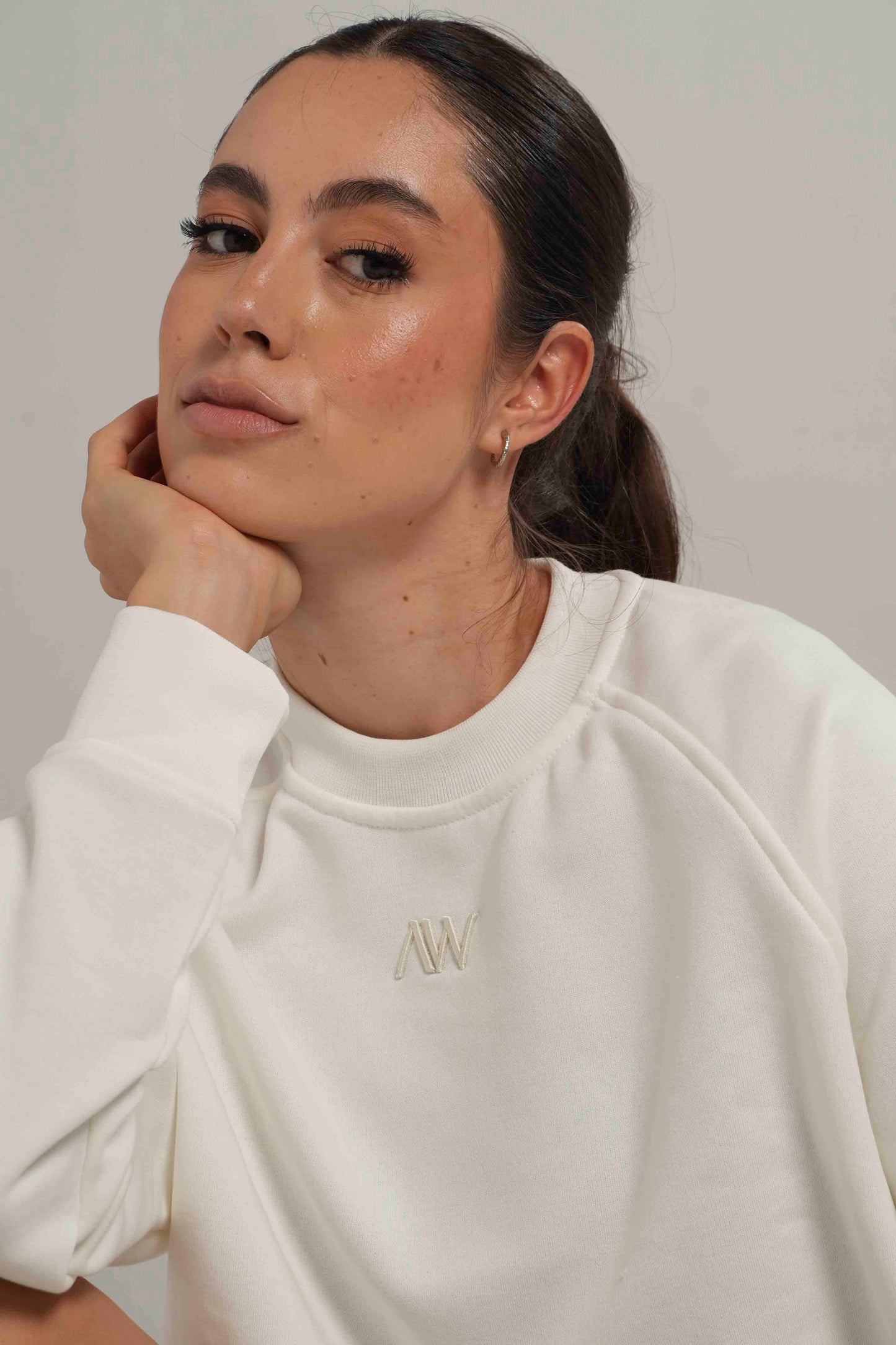 Buso Crew Neck Crudo