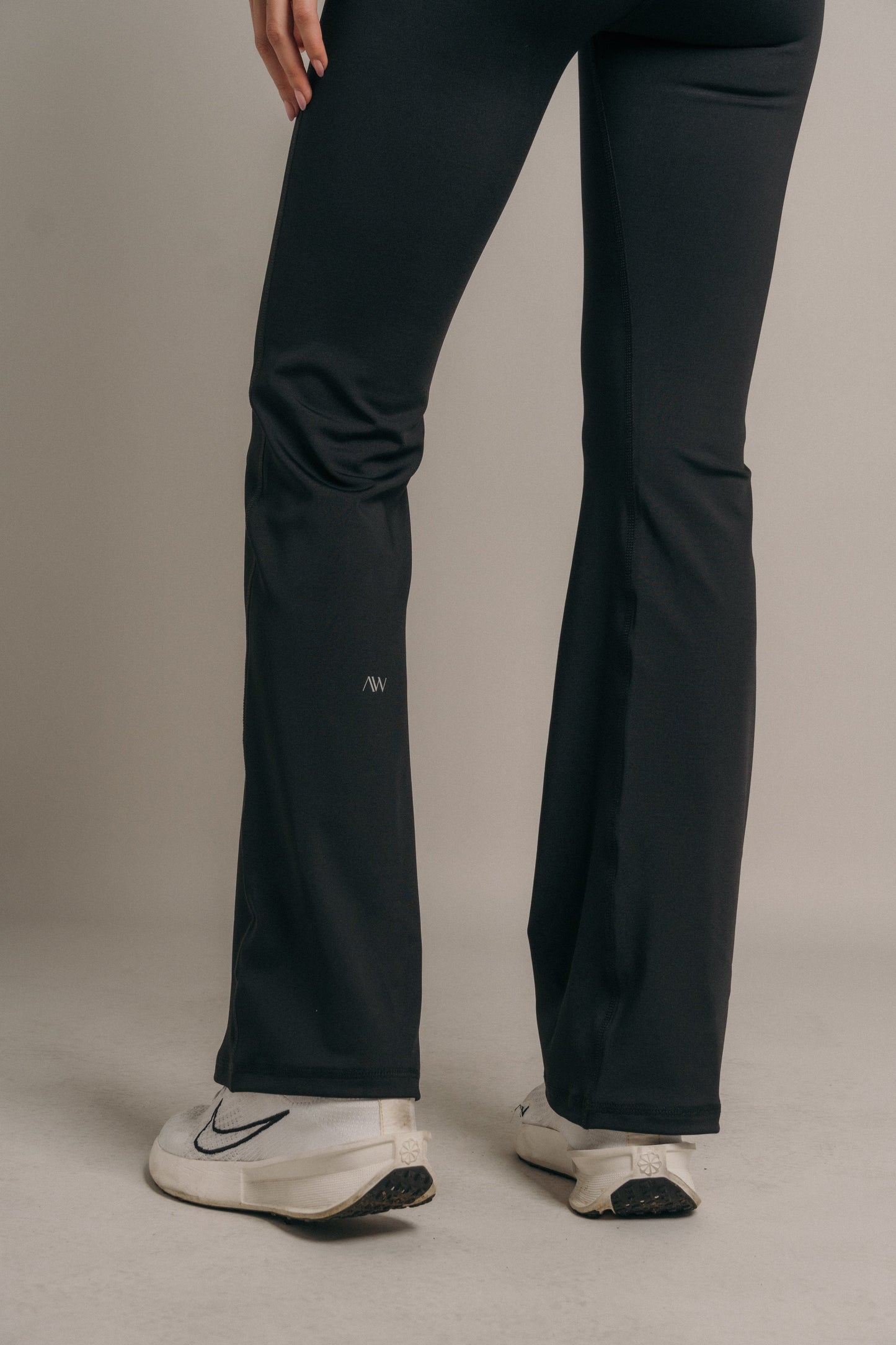 Flare power leggings Negro