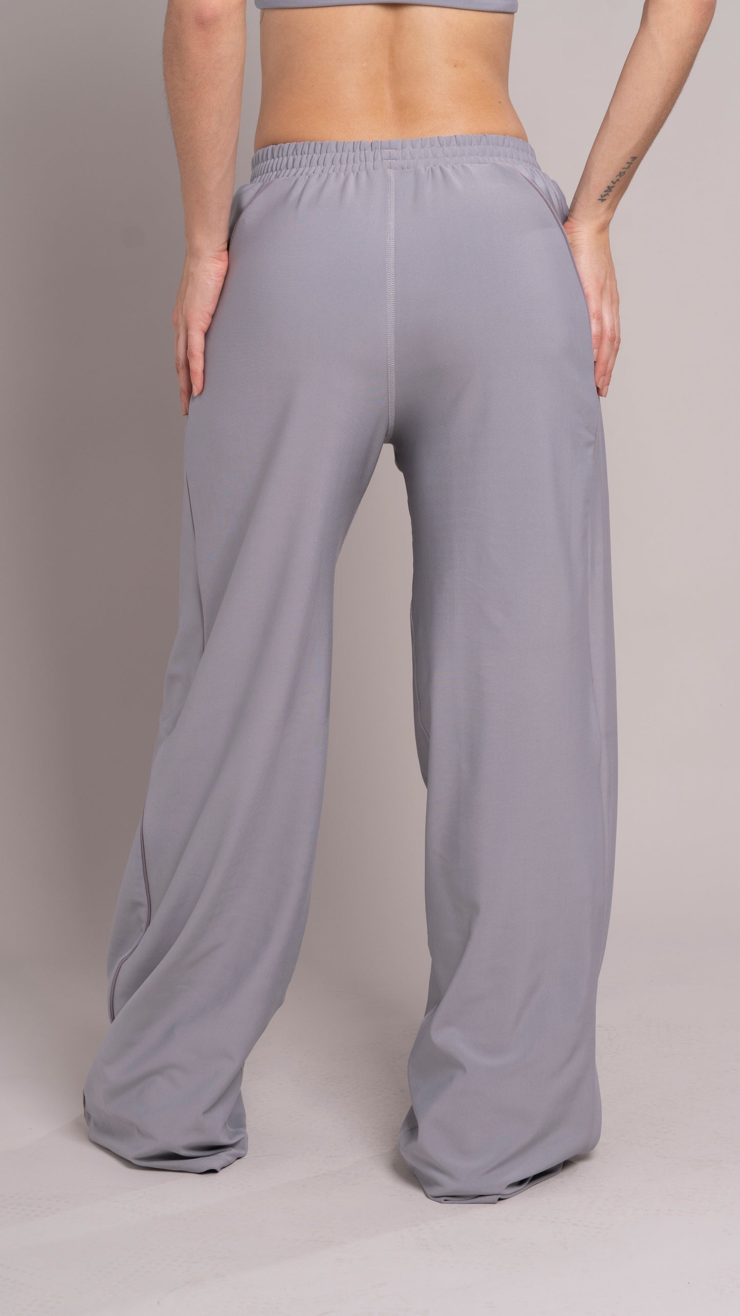Contrast pant Silver mist