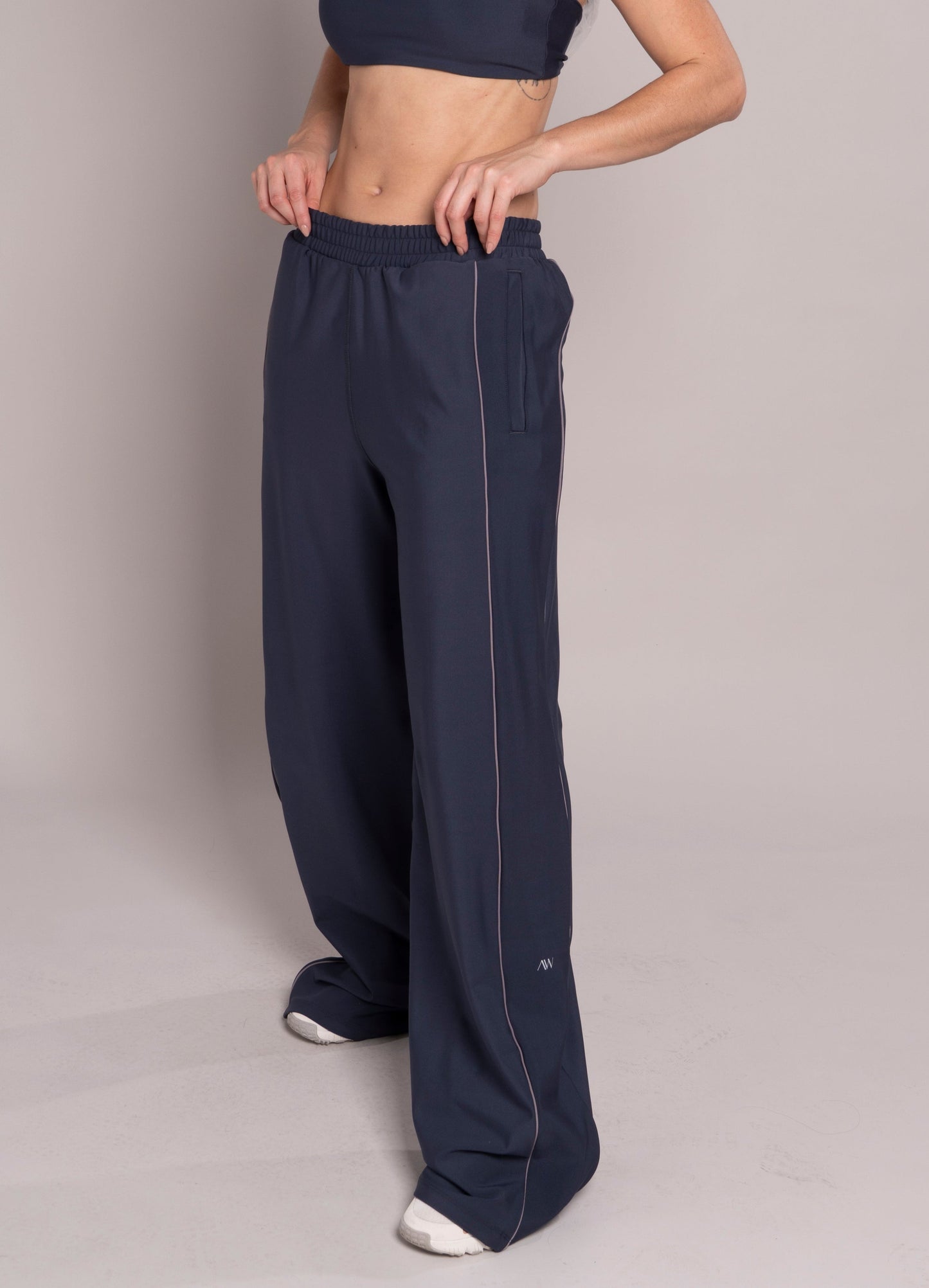 Contrast pant Azul Noche