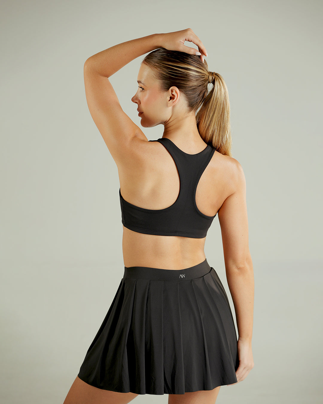 High sport bra Negro