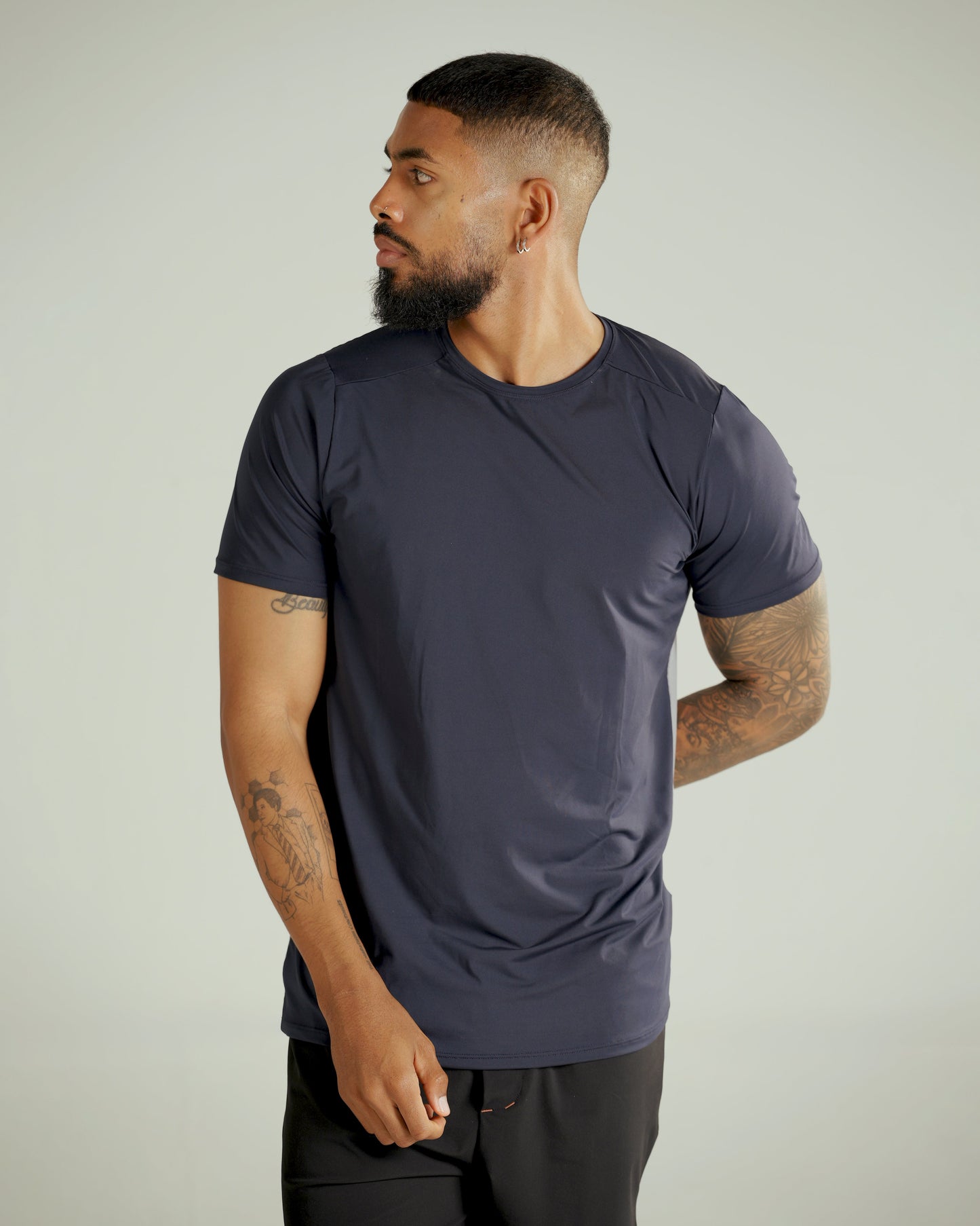 Crimson men short sleeve t shirt Navy