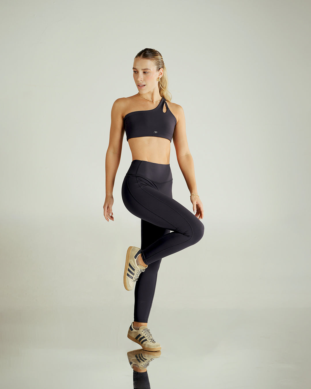 Crimson bite Leggings Navy