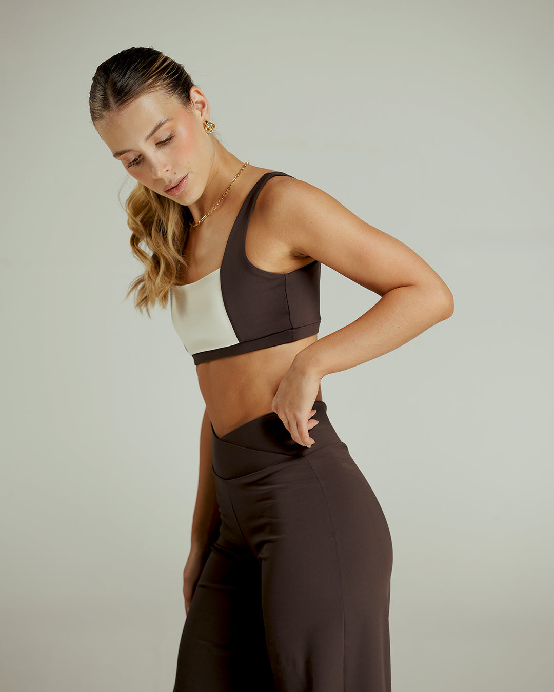 CurveUp Crossover Leggings Expresso