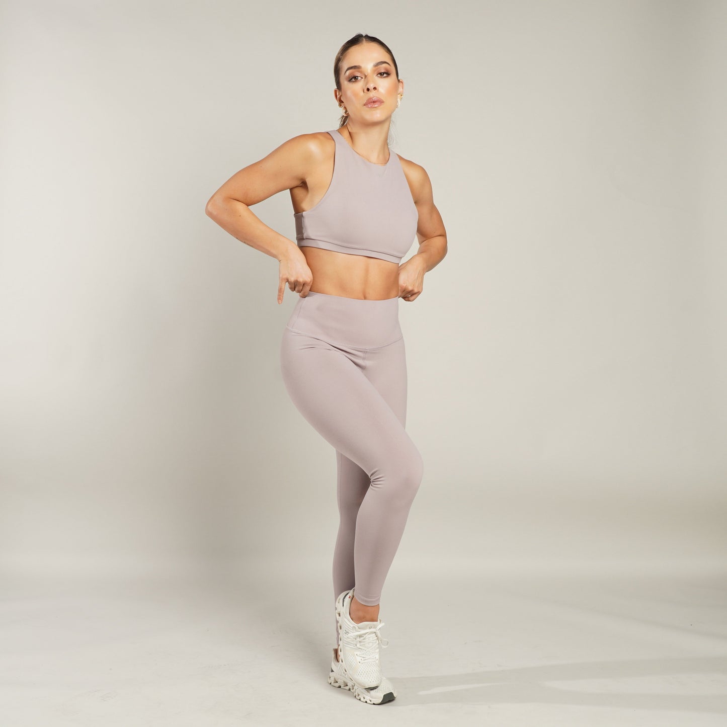 High Waist leggings Suplex Morado