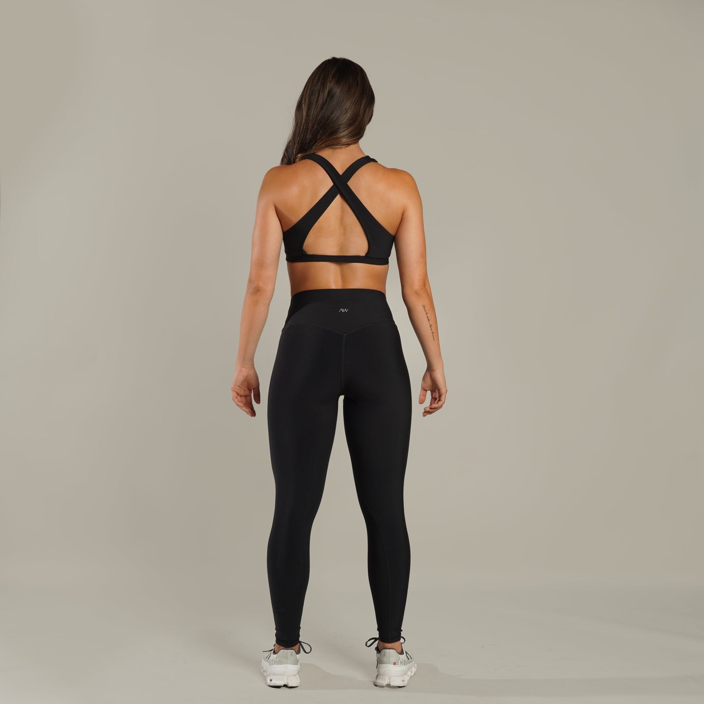 Racerback Bra Negro Smoke